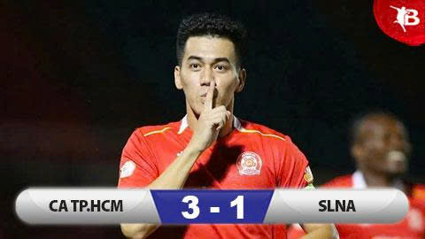 Kết quả Công an TP.HCM 3-1 Sông Lam Nghệ An: Tiến Linh chấm dứt cơn khát bàn thắng